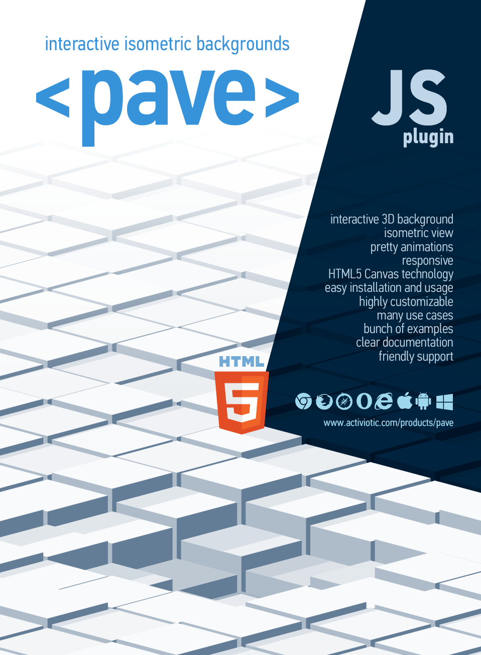 Pave - Interactive Isometric Backgrounds - 4