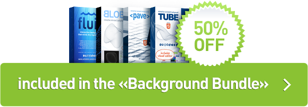 TUBE - Interactive Animated 3D Background - 1